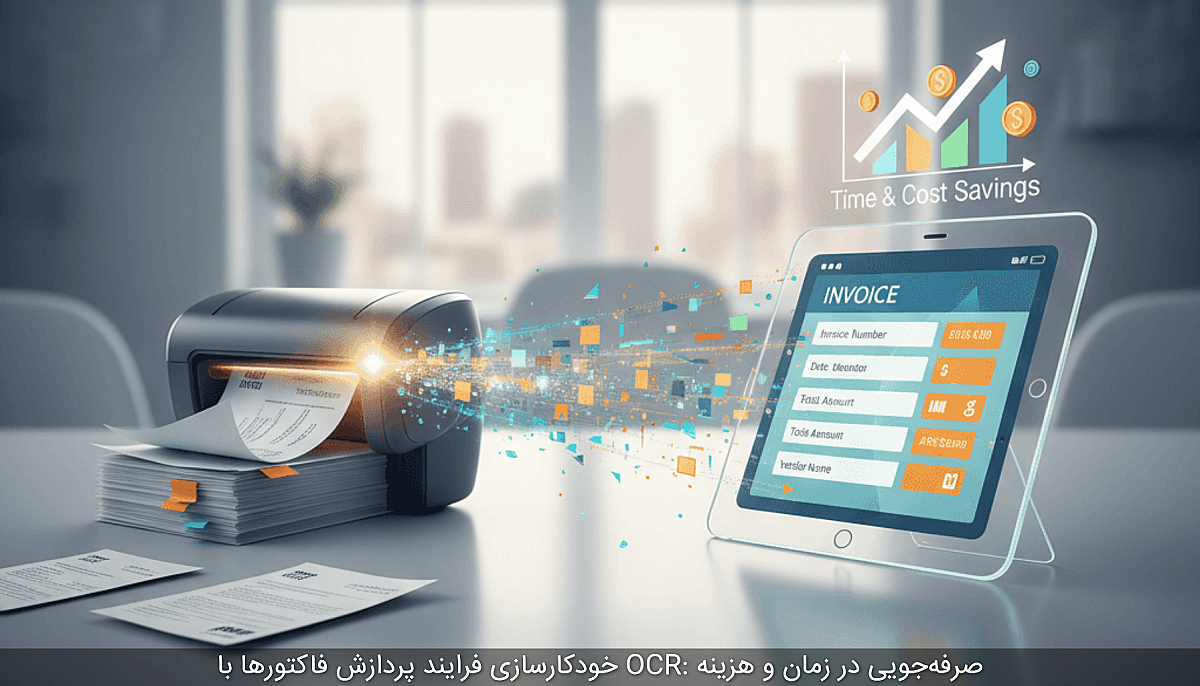 خودکارسازی فرایند پردازش فاکتورها با OCR: صرفه‌جویی در زمان و هزینه