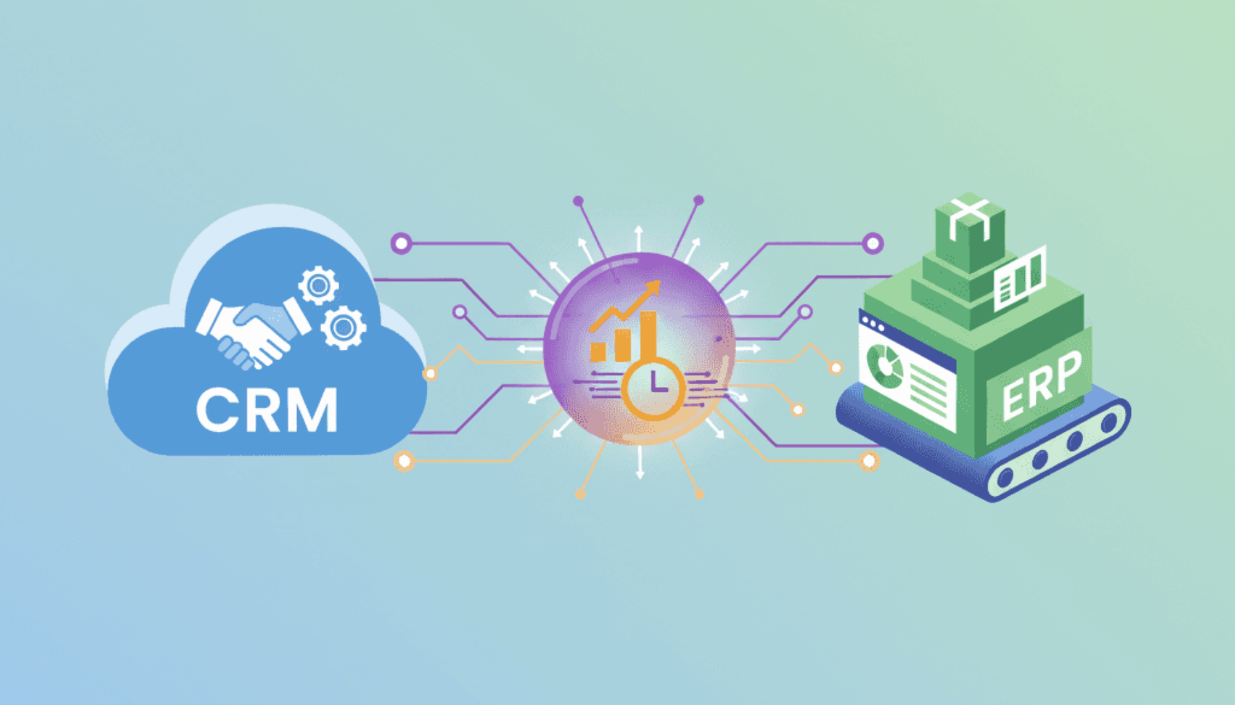 چگونه یکپارچه‌سازی CRM و ERP می‌تواند بهره‌وری کسب‌وکار را متحول کند؟